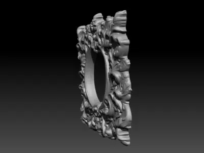 Bas relief Frame 240506 17 3D print model