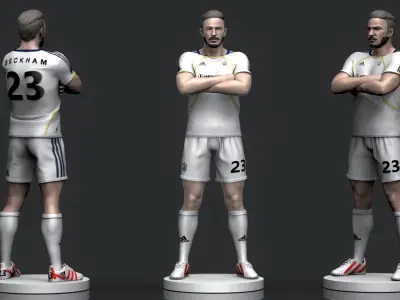  David Beckham 3D Printable 2 3D print model