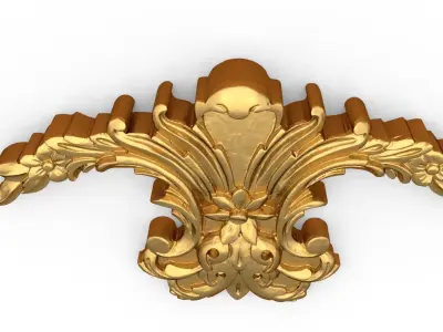 Classic decor ornament 32 3D print model