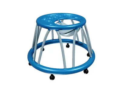 Classic Baby Walker Low-poly 3D model