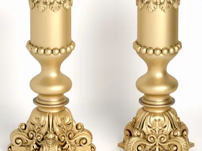 Table Lamp Model 1 3D model