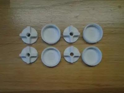 Mirror Corner Mounts Free 3D print model