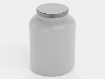 Universal Container V10 - Product Packaging Low-poly 3D model