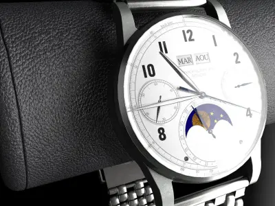 Patek Philippe Ref 1518 3D model