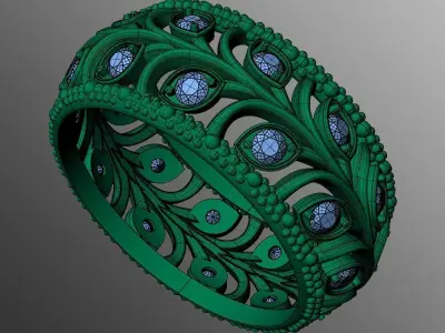 Ring shp1 3D print model