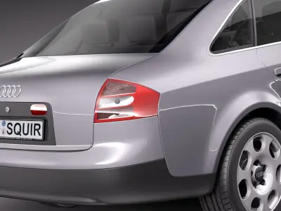 Audi A6 sedan 1997-2004 3D model