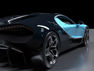 Bugatti Tourbillon 3D model