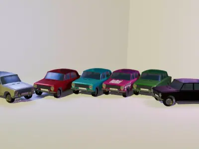 LADA VAZ 1200 3D model