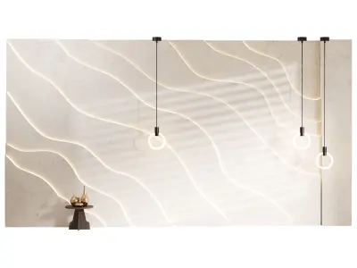 Decorative Wall panel  29 3D model