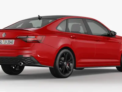 Volkswagen Jetta GLI 2022 3D model