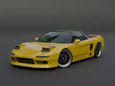 Honda NSX 1st generation Tuned 3D model