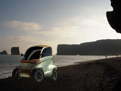 RK CheranCity Concept Free 3D model