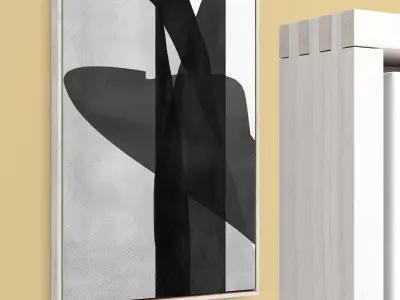 Plaster Two Frame 18 Low-poly 3D model