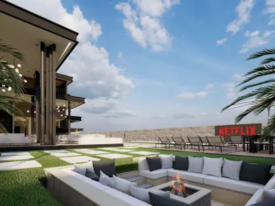 Modern Luxury Villa 3D Model for Architectural Renderings 3D model