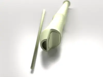 Recorder syringe 3D model