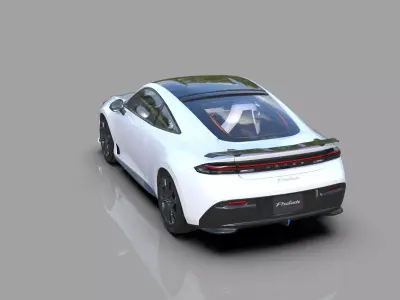 Honda Prelude 2026 HQinterior  3D model