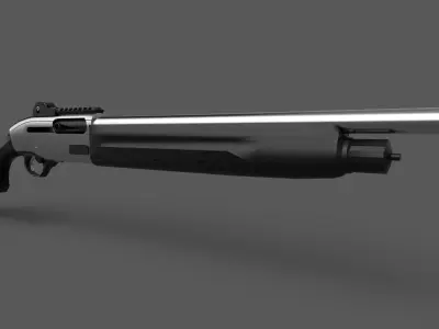 Beretta 1301 Tactical Low-poly 3D model