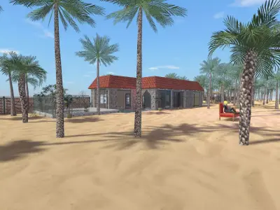 My Island In Tahiti Low-poly 3D model