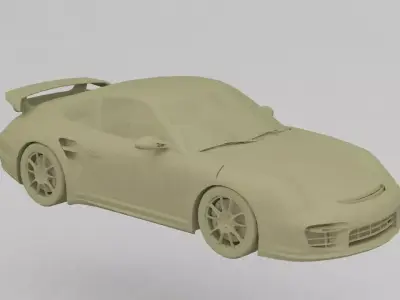 Porsche 911 3D print model