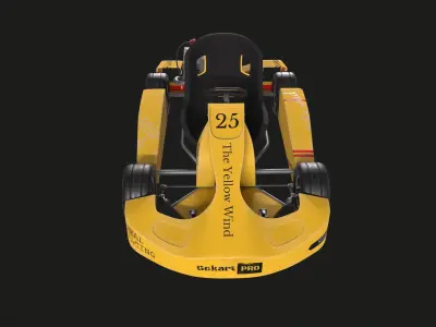 Go Kart 3D model