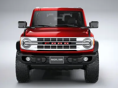 Bronco Heritage Edition 2-door 2023 3D model