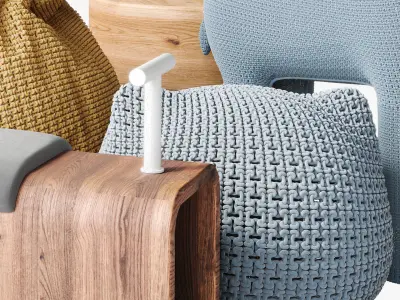 Set of toys for children 3D model