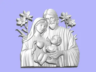 sagrada familia de nazare 3D model