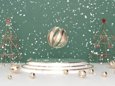 New Year 2022 3D model