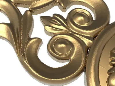  decorative pattern ready for 3D printing 3D model