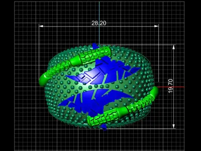 NEO MAN RING SPECIAL SERIES9  3D print model