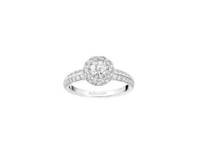 BOUCHERON - SOLITAIRE RING - ETOILE DE PARIS 3D print model