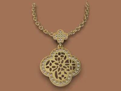 Van Cleef Pendant  3D print model