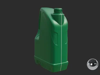 Engine Oil - Can  3D model