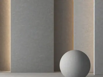 2 Plaster Concrete Material 8K -Seamless - Tileable-DrCG No 61 3D model