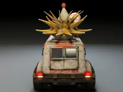 Sweethtooth Twisted Metal Black HD  3D model