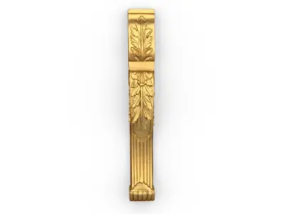 Classic carved decor ornament 408 3D model purchase