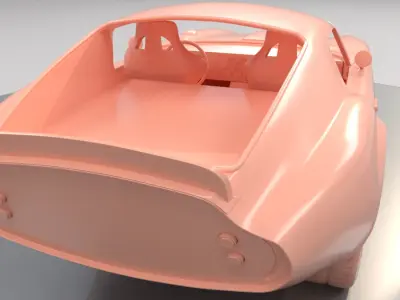 AC Cobra Daytona Printable 3D print model