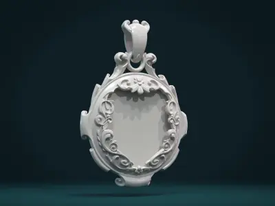 Empty Pendant II 3D print model