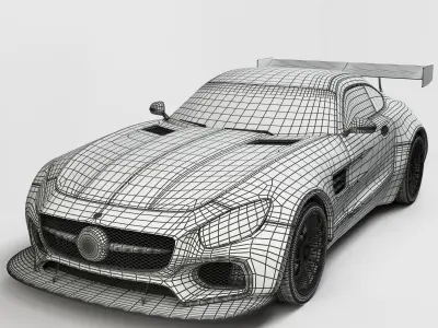 Mercedes Benz Gt sport 3D model