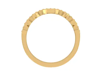 Anel cravejado 3D print model buy