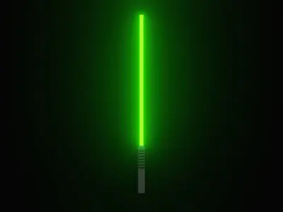 Lightsabers Free low-poly 3D model