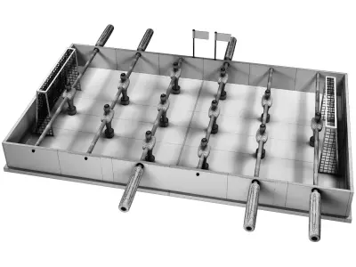 Foosball Free 3D model