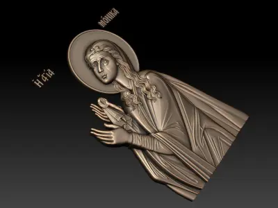 Saint Monica 3D print model