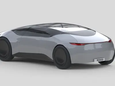 Futuristic Urban Concept Car 3D model