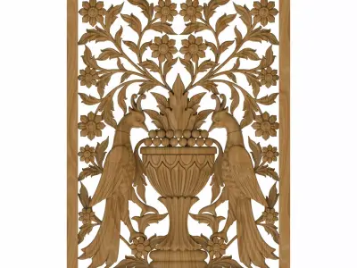 Decorative panel STL 3D model