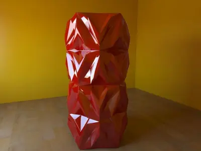 geometric vase Free 3D print model