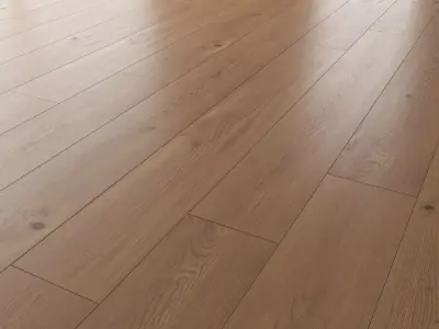  Wood floor Oak Nut Brushed 3D model