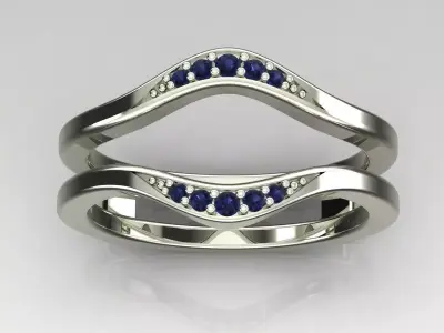 Band Ring 3D print model