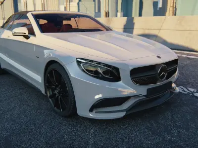 Mercedes Benz S63 3D model