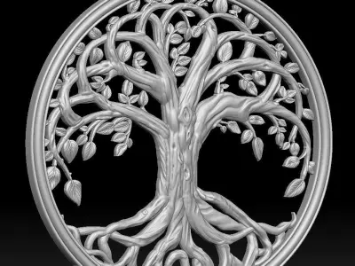 Tree of Life 1 3D print model 3D print model